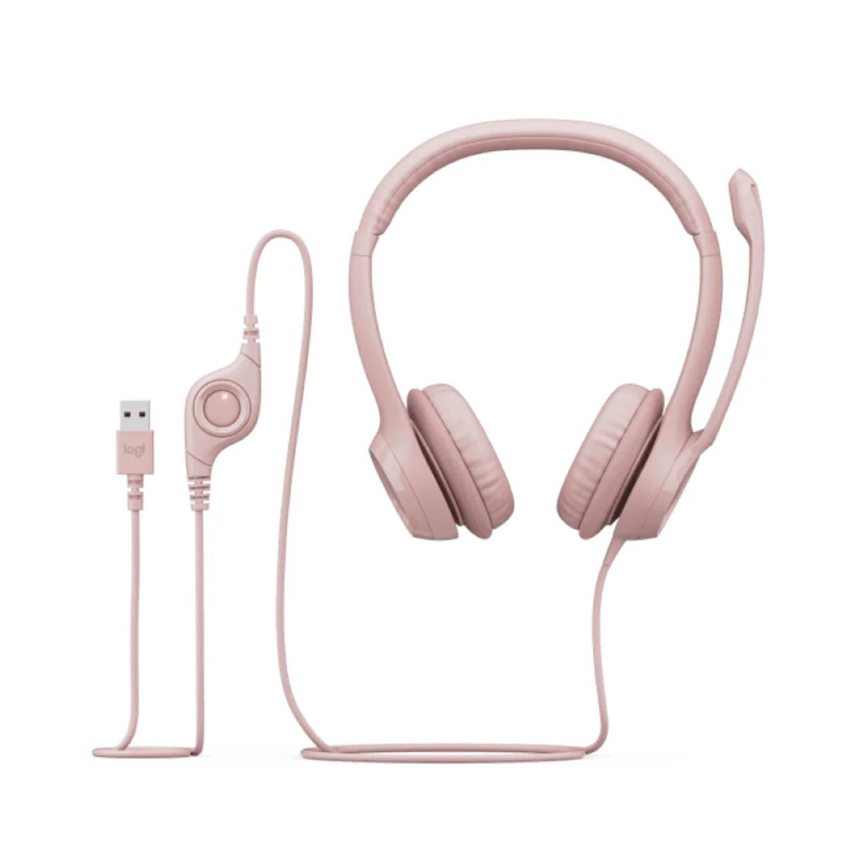 LOGITECH USB Headset H390 Rosa 981-001281