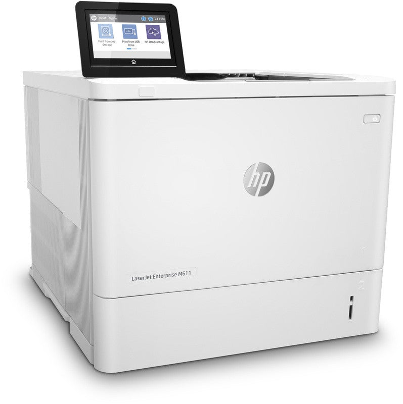 HP LaserJet Enterprise M611dn Schwarzweiß Drucker, Nur Ethernet; Duplex
