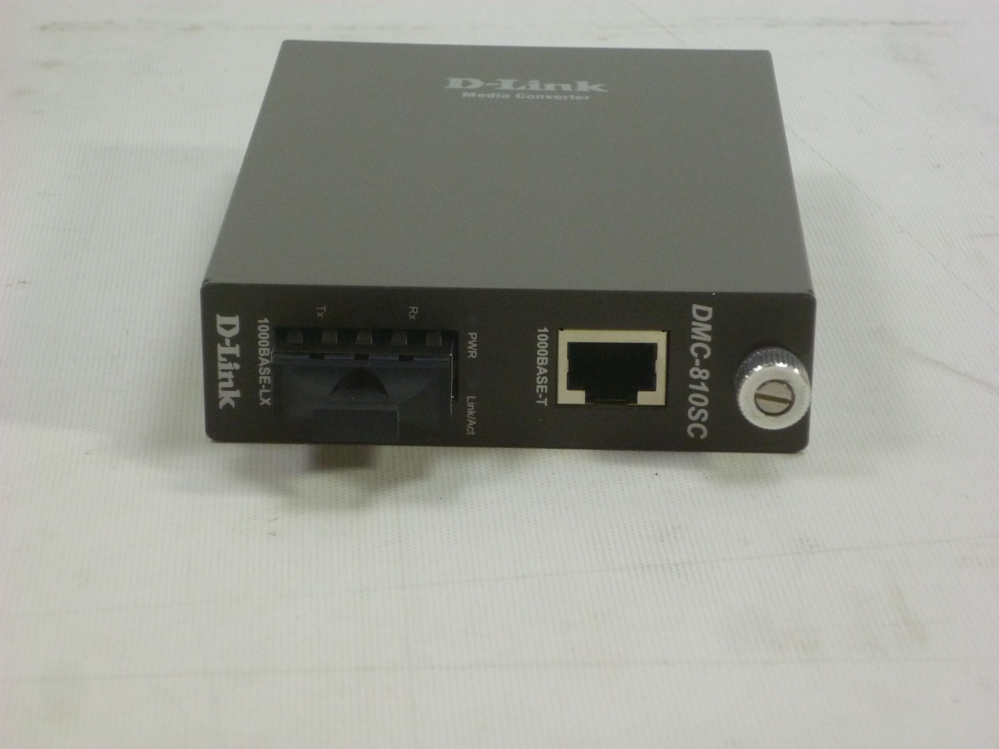 D-Link DMC-810SC Netzwerk Medienkonverter 2000 Mbit/s 1310 nm Schwarz
