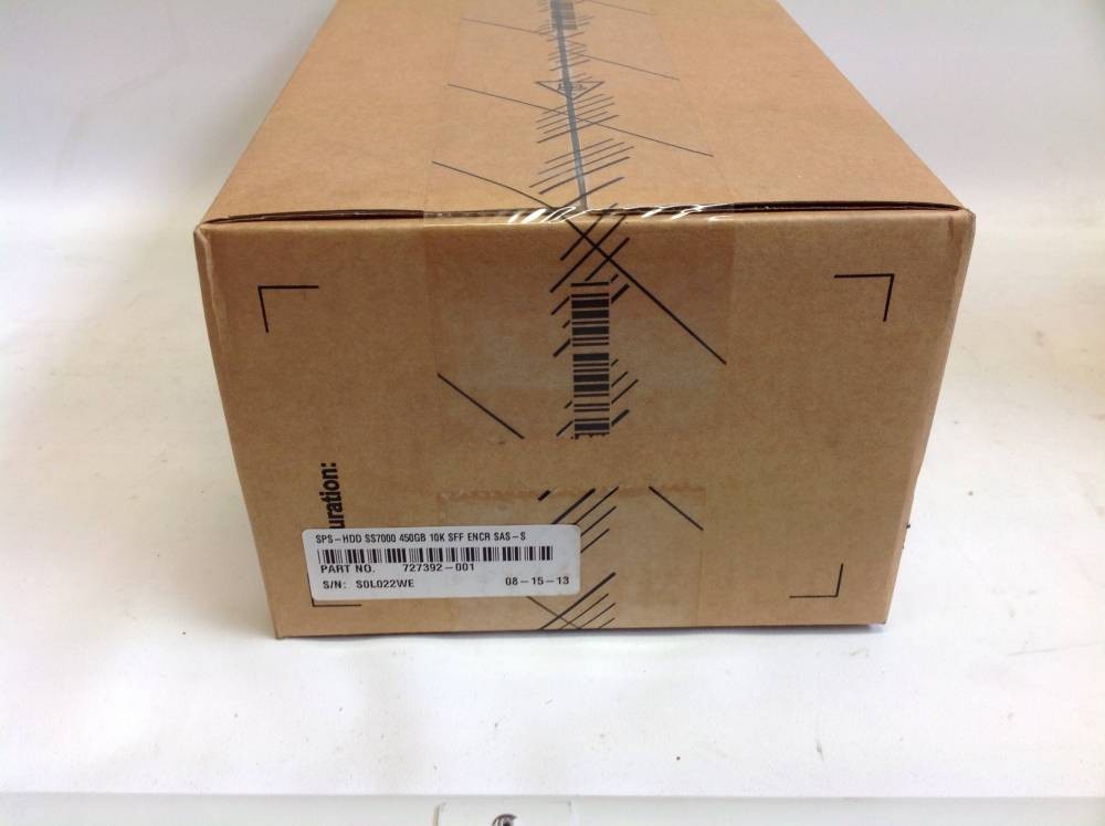 HP Festplatte SS7000 450GB 10K SFF verschlüsseln sas-s 727392-001