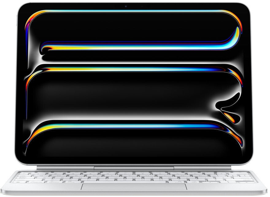 Apple Magic toetsenbord Universeel USB + Bluetooth AZERTY Frans Wit