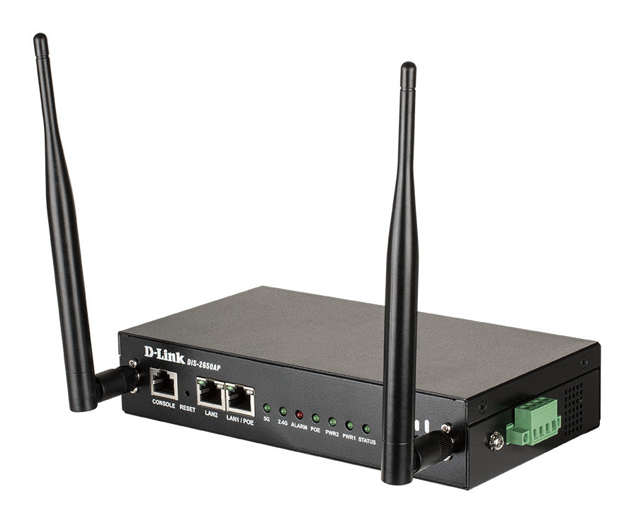 D-Link DIS-2650AP WLAN Access Point 1200 Mbit/s Schwarz Power over Ethernet (PoE)