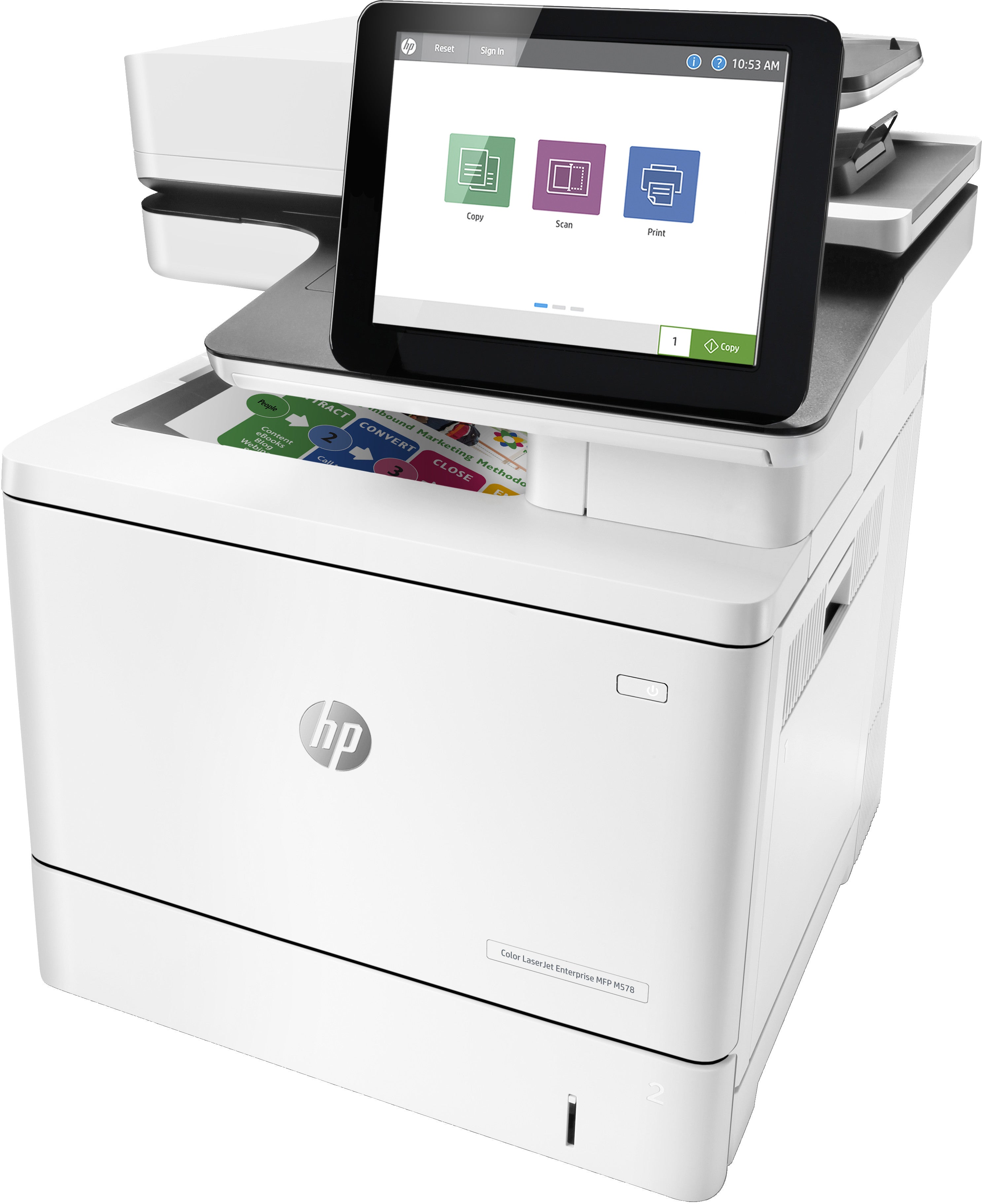 HP Farblaser-Ent-MFP M578DN EMU2 7ZU85V#B19