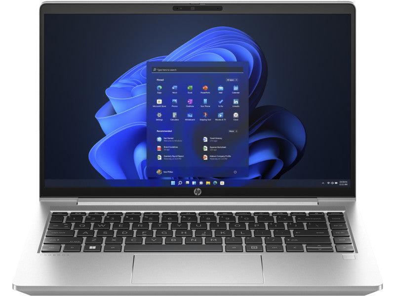 HP ProBook 440 G10 Intel® Core™ i5 i5-1335U Laptop 35.6 cm (14") Full HD 8 GB DDR4-SDRAM 256 GB SSD Wi-Fi 6E (802.11ax) Windows 11 Pro Silver