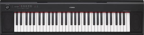 YAMAHA B Digital piano Black Incl power supply NP-12