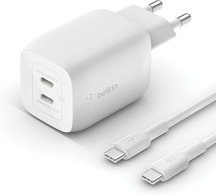 Belkin WCH013vf2MWH-B6 Laptop, Smartphone Wit AC Snel opladen Binnen