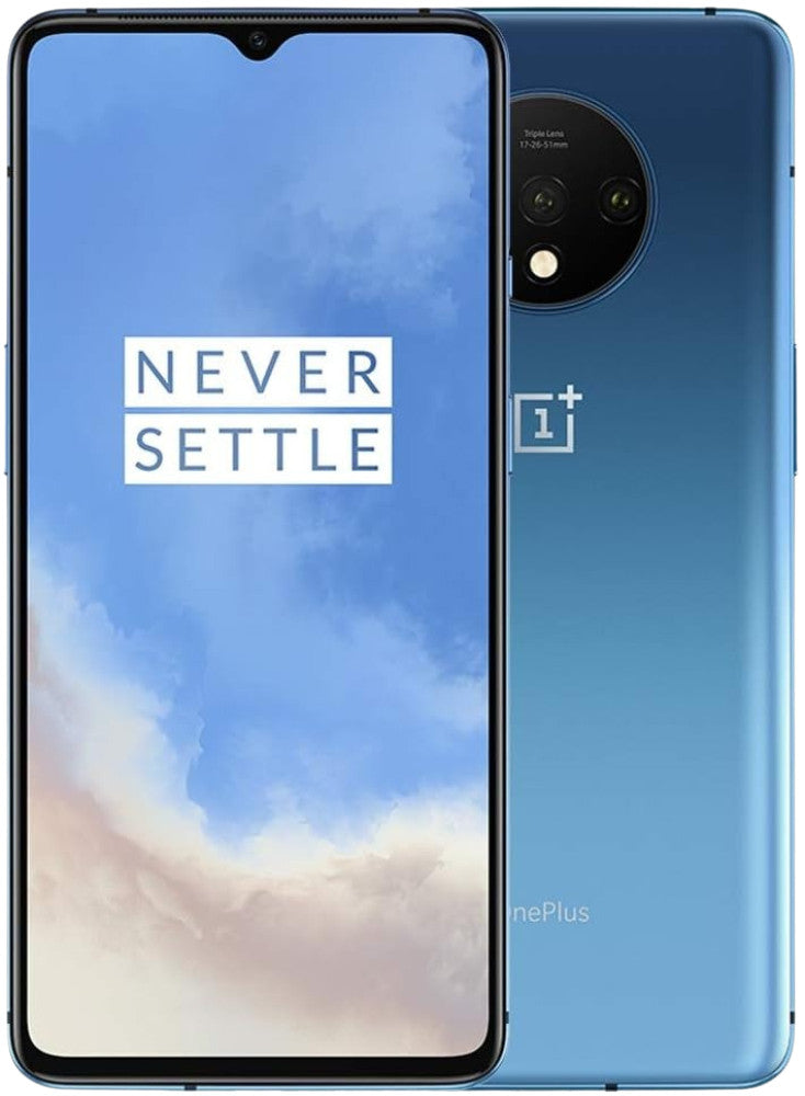 OnePlus 7T 16,6 cm (6.55") Dual-SIM Oxygen OS 4G USB Typ-C 8 GB 128 GB 3800 mAh Blau 5011100748