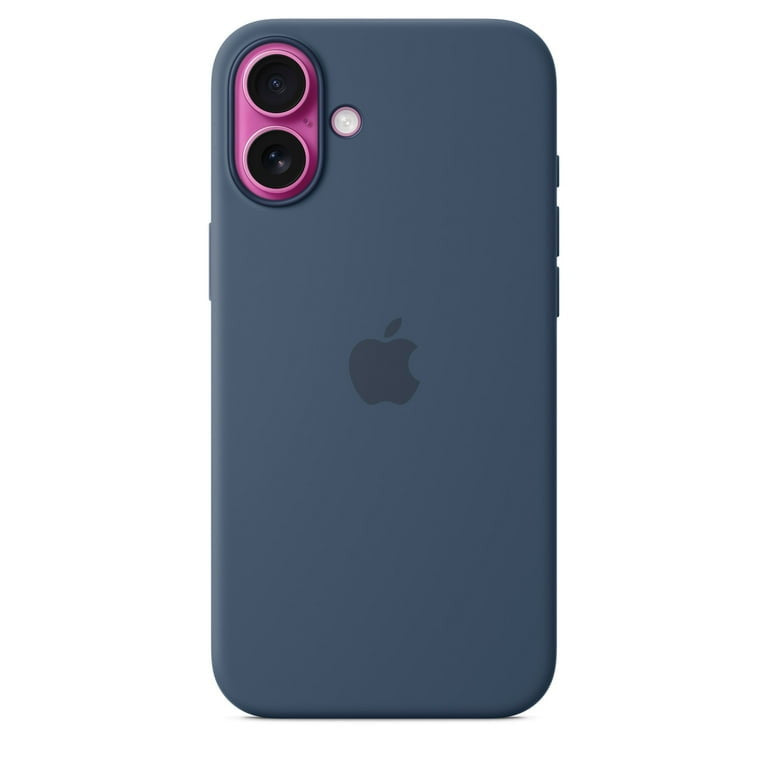 Apple Siliconenhoesje met MagSafe voor iPhone 16 - Denim